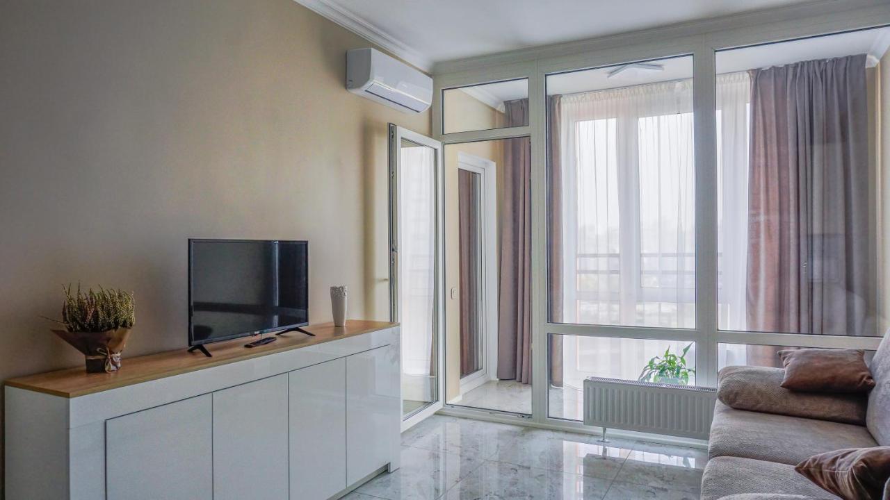 Luxury apartment near metro station Osokorky Kiev Eksteriør bilde